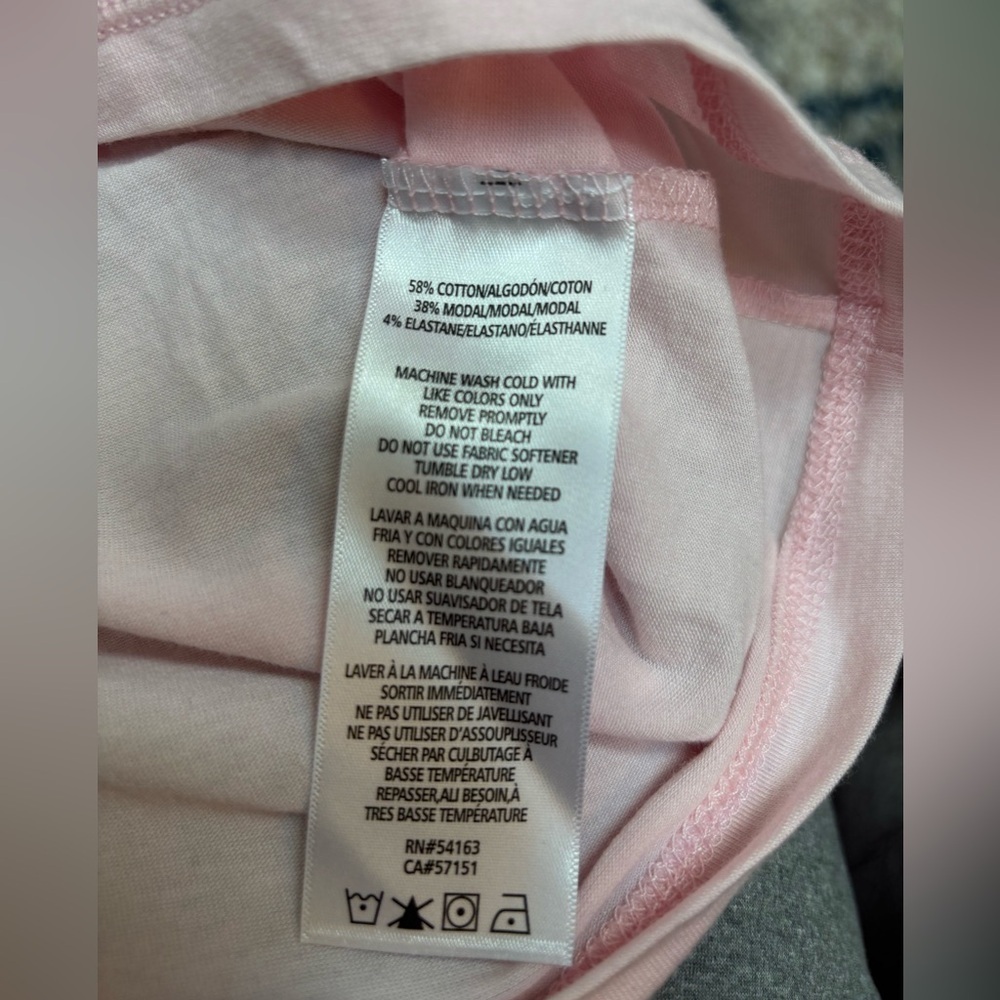 TOMMY HILFIGER SPORT CASUAL ATHLEISURE PINK LIGHTWEIGHT HOODIE TOP SZ SMALL NWT - Picture 6 of 8
